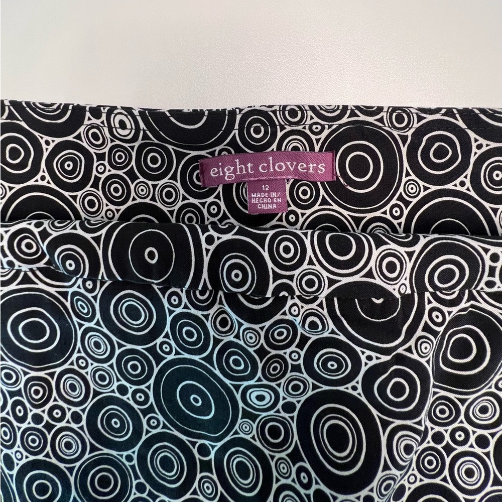 NWOT Eight Clovers Ladies Tennis Golf Pickleball Skort Stretch Pull Size 12 - Picture 9 of 11